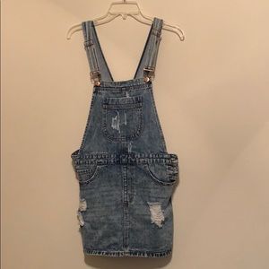 Skirt overalls